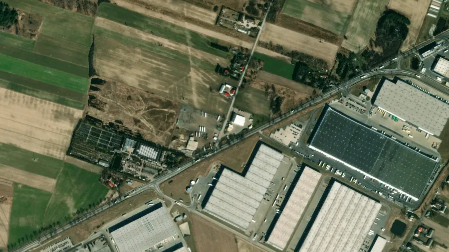 Parkareal TIR in Stryków