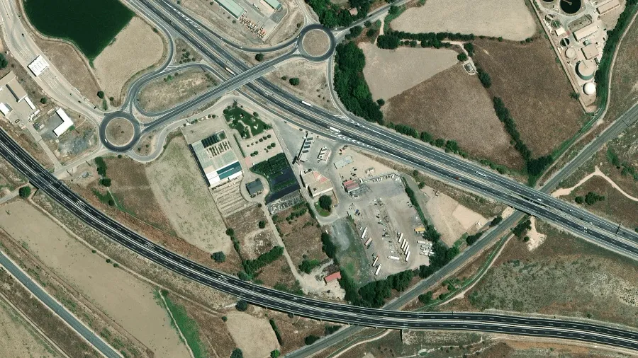 Parking dla ciężarówek Area 47 w Aranjuez