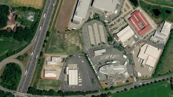 Truck parking lot Motorpark in Lohne (Oldenburg)