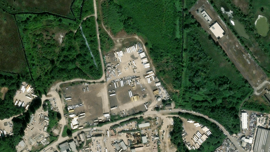 Area di parcheggio per autocarri Tovizi Transport Ltd. Swanscombe