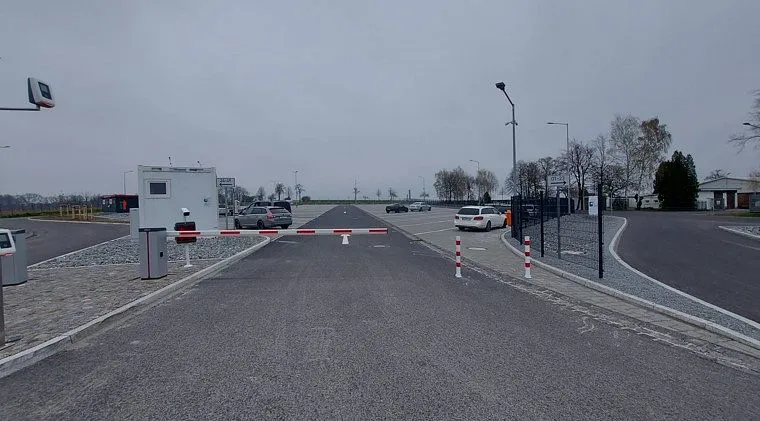 Parking dla ciężarówek Bautransport Bautzen w Göda