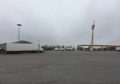 Parkareal Autohof in Wörnitz