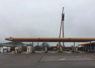 Parkareal Autohof in Wörnitz