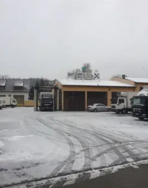 Parking dla ciężarówek Autohof Groh teilsicherter w Greding