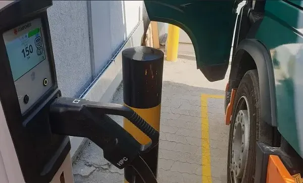 Місце для паркування вантажівок у Eching