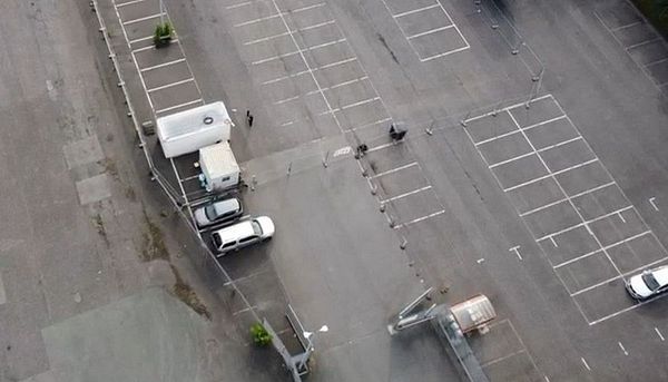 Area di parcheggio per autocarri in Unna