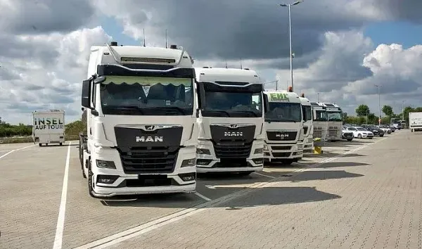 Місце для паркування вантажівок Mildensee в Dessau-Roßlau