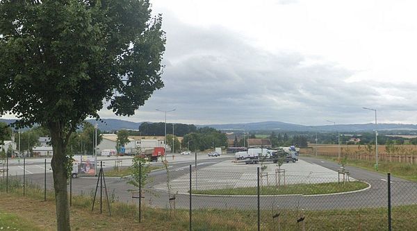 Parkareal Bautransport Bautzen in Göda