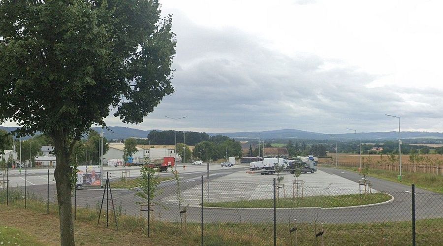Parkareal Bautransport Bautzen in Göda