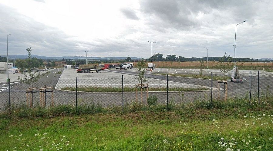 Parkareal Bautransport Bautzen in Göda