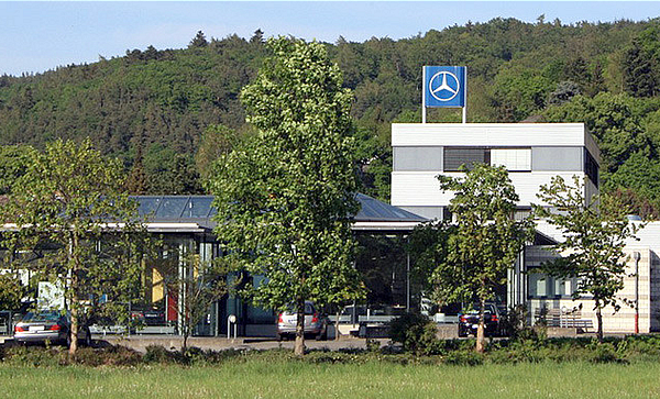 Area di parcheggio per autocarri Auto Velte Speditionshof Biedenkopf