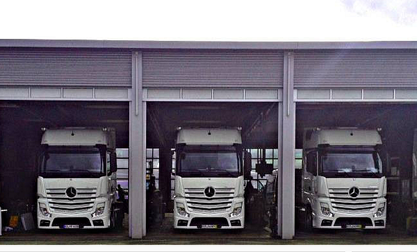 Area di parcheggio per autocarri Auto Velte Speditionshof Biedenkopf