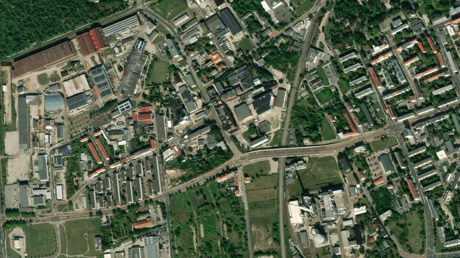 Місце для паркування вантажівок у Dessau-Roßlau