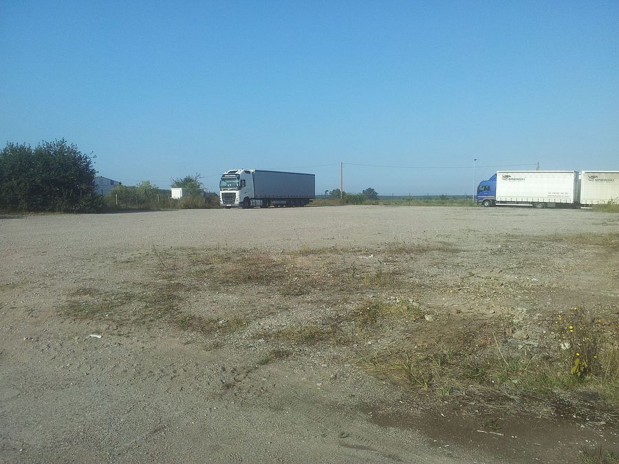 Area di parcheggio per autocarri MMT Logistik Lübars Betriebshof Möckern