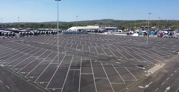 Parkoviště pro nákladní automobily Calsina Carre Spain in Pont de Molins