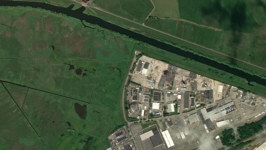 Teherg&eacute;pkocsi parkol&oacute; Winsen (Luhe)