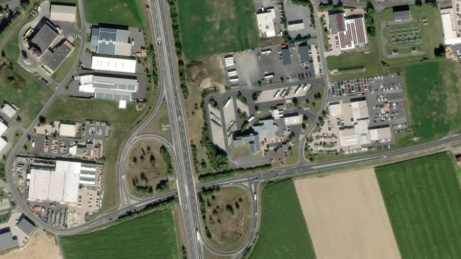 Місце для паркування вантажівок Autohof в Mitterteich