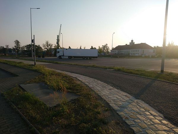 Parkareal Sächsische Binnenhäfen Hafengelände in Dresden