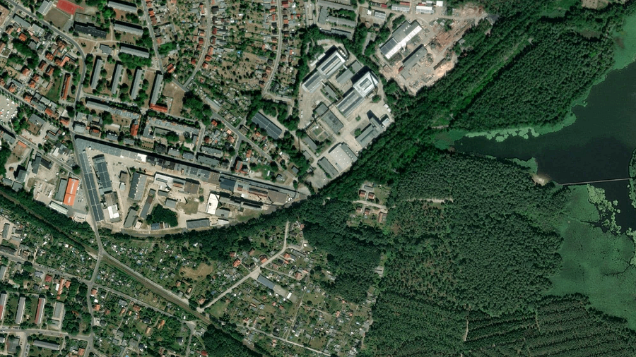 Parkareal TELUX Betriebshof in Weißwasser/O.L.