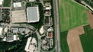 Parkareal in Ingolstadt