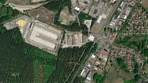 Parkareal Herrmann Mercedes Benz Betriebshof in Neustrelitz