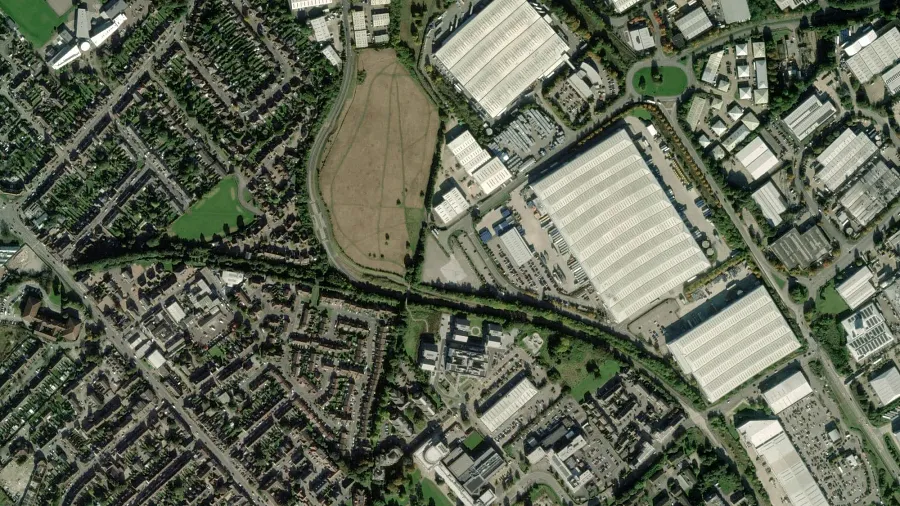 Truck parking lot Hought Regis in Dunstable