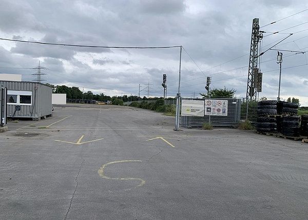 Area di parcheggio per autocarri in Dormagen