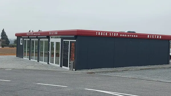 Parking dla ciężarówek Bautransport Bautzen w Göda