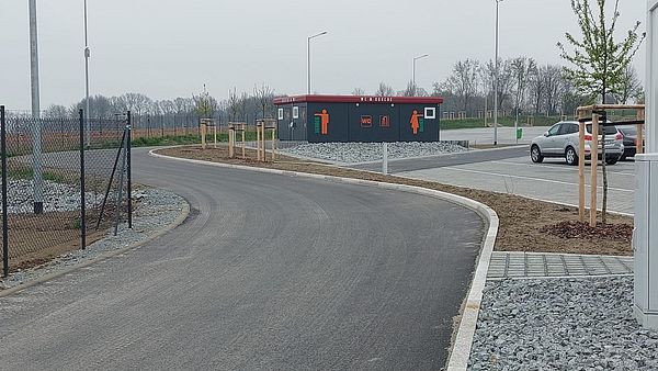 Parkareal Bautransport Bautzen in Göda