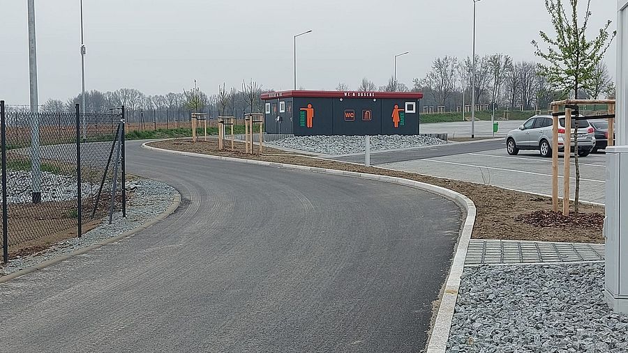 Parkareal Bautransport Bautzen in Göda