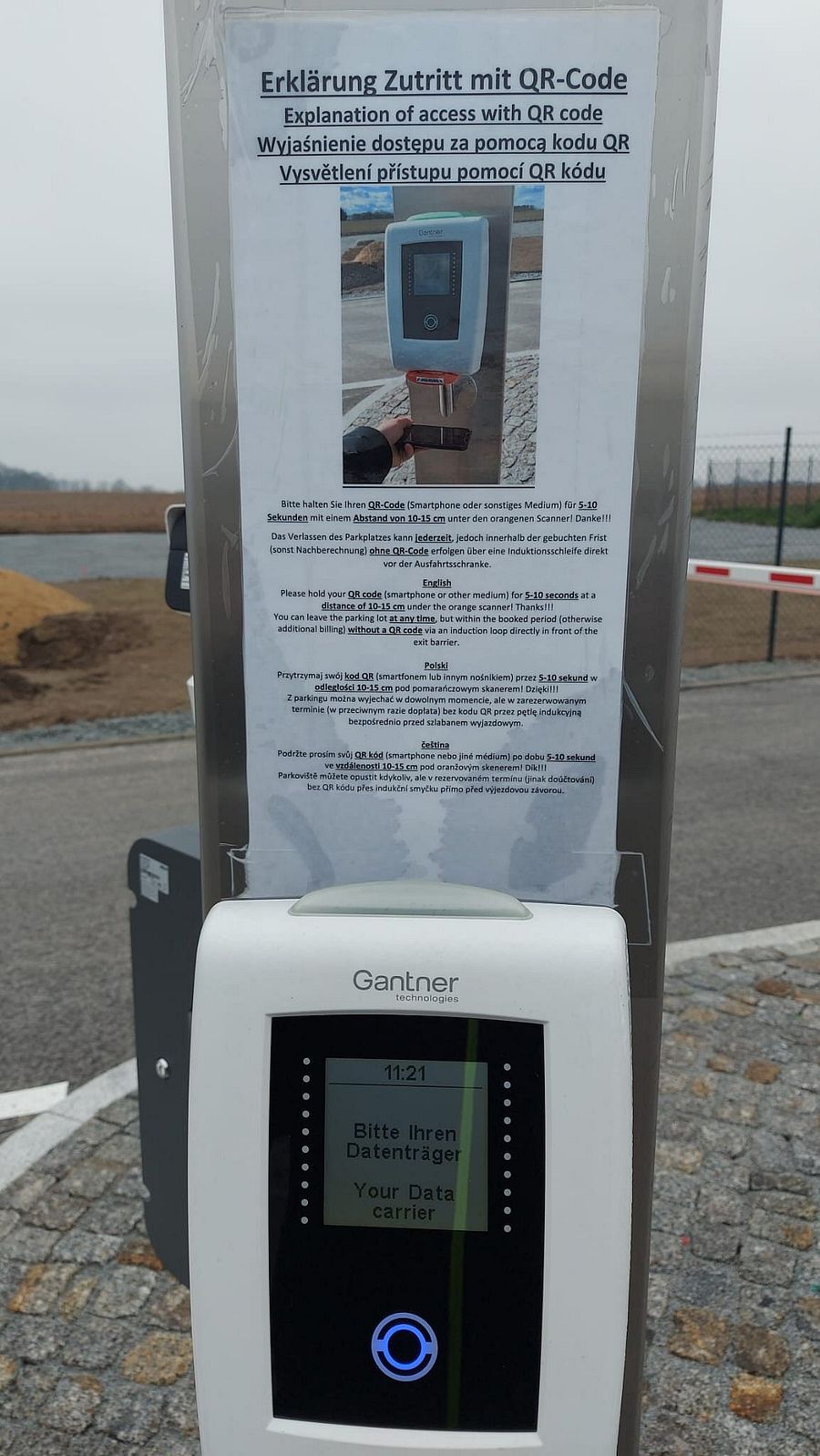 Parkareal Bautransport Bautzen in Göda