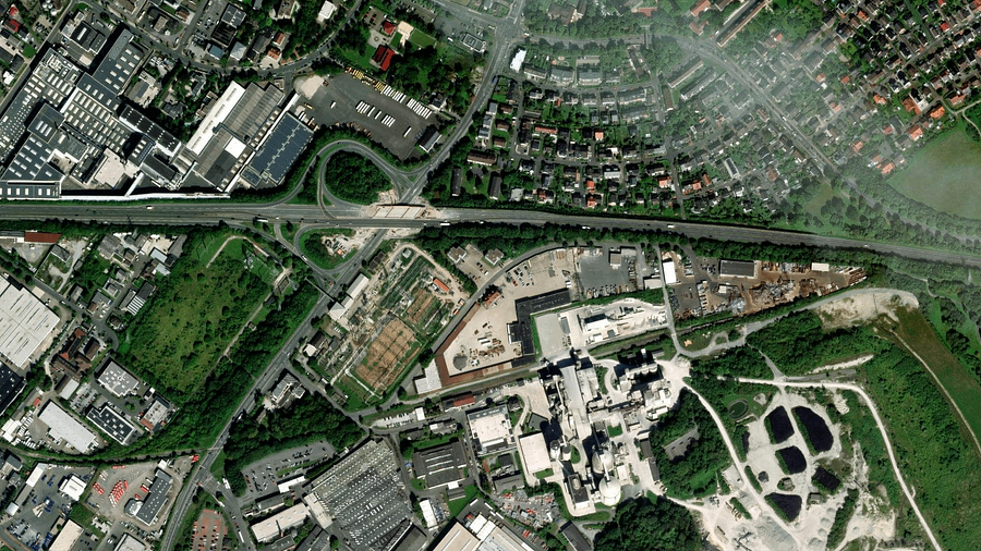 Area di parcheggio per autocarri in Paderborn