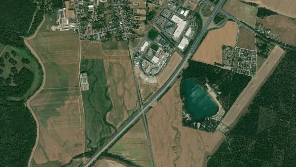 Місце для паркування вантажівок Mildensee в Dessau-Roßlau