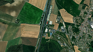 Parkareal in Ressons-sur-Matz (France)