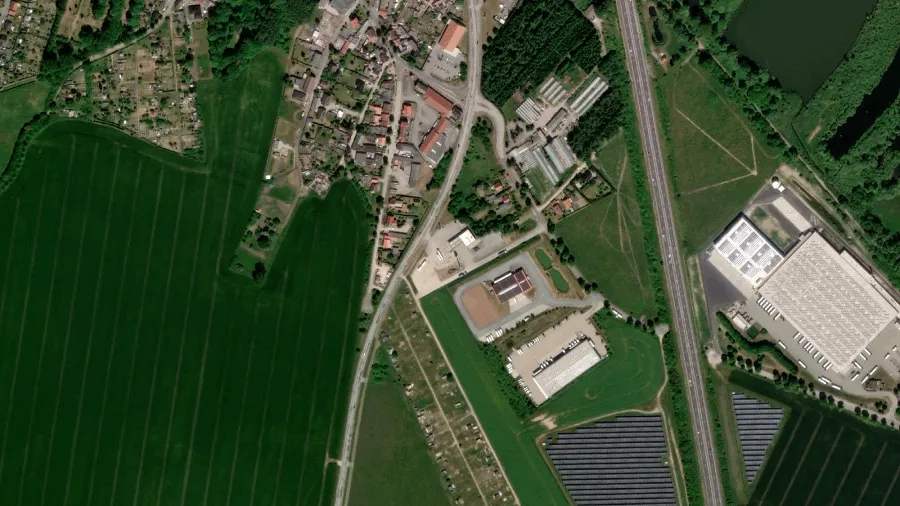 Parkareal GULF Autohof in Jarmen