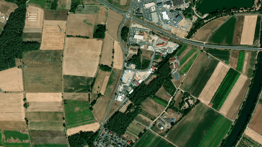 Area di parcheggio per autocarri in Hausen