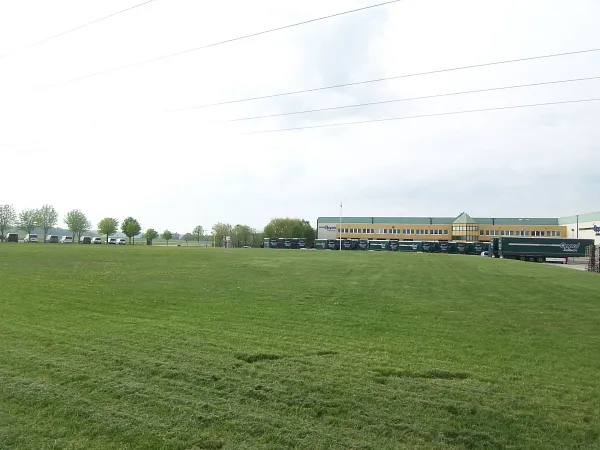 Zona de parcare pentru camioane Autohaus Oppel în Ansbach
