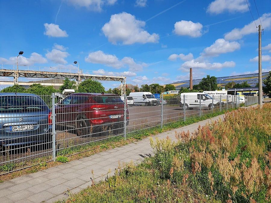 Area di parcheggio per autocarri Betriebshof TWS Umzüge Magdeburg