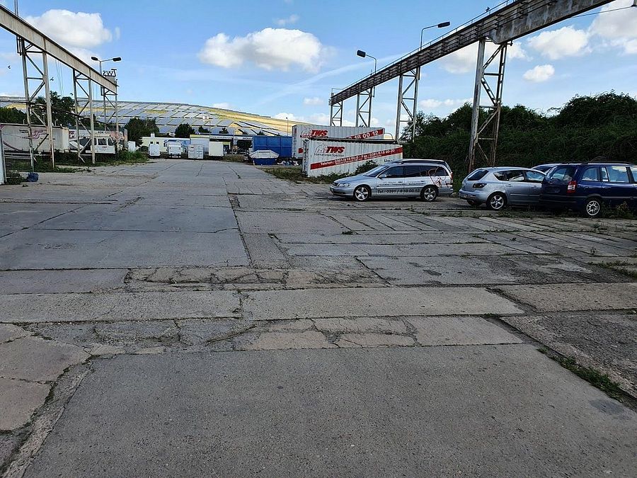 Area di parcheggio per autocarri Betriebshof TWS Umzüge Magdeburg