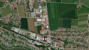 Parkareal Berr Reisen Betriebshof in Bruckmühl