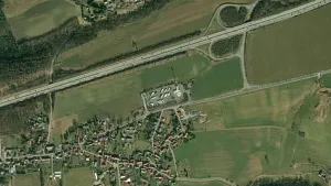 Parkareal GULF Autohof Quirla in Stadtroda