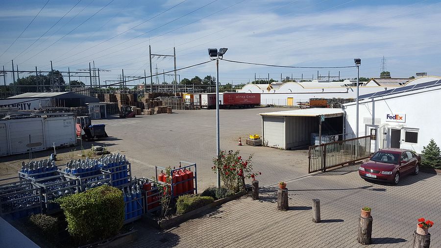 Area di parcheggio per autocarri Alrep Group Speditionshof Mutterstadt