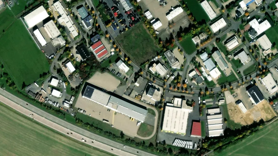 Місце для паркування вантажівок у Korbu&szlig;en