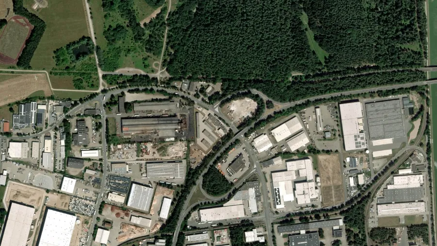 Parkovi&scaron;tě pro n&aacute;kladn&iacute; automobily v L&uuml;neburg