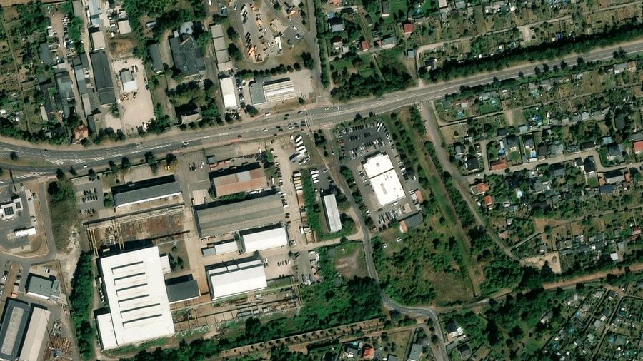 Area di parcheggio per autocarri Betriebshof TWS Umzüge Magdeburg