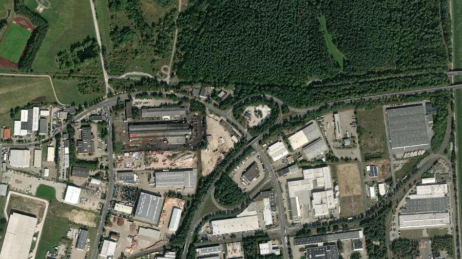 Area di parcheggio per autocarri in Lüneburg