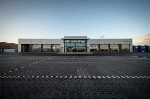 Truck parking lot NL Parkplatz B C 6101 WR in Echt