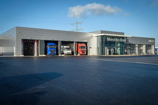 Truck parking lot NL Parkplatz B C 6101 WR in Echt