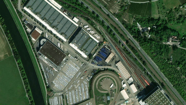 Truck parking lot Derzeitig: Pkw Parkplätze Bad Friedrichshall in Neckarsulm