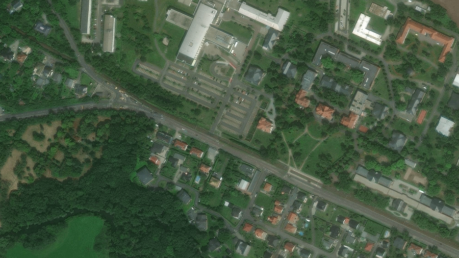 Area di parcheggio per autocarri in Schkeuditz